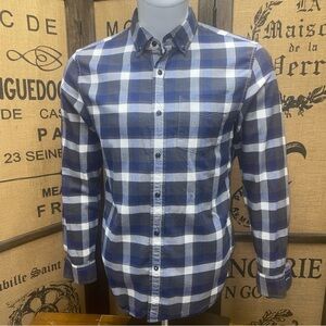 Banana Republic Luxe Flannel Shirt, M, Slim Fit
